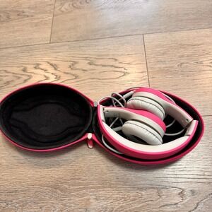 LilGadgets Pink‎ Wired Kids Headphones with Carrying Case LGCS-04